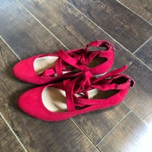 Brash Brand Red Flats